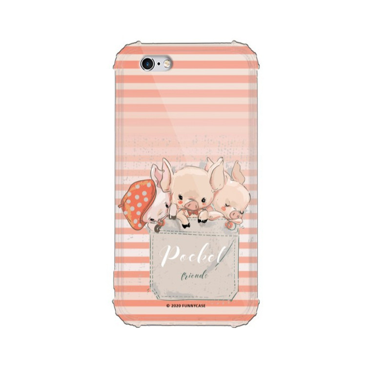 Etui Apple IPHONE 6 / 6S, ST_CUTE-POCKET-2020-1-103 Wzory - FunnyCase