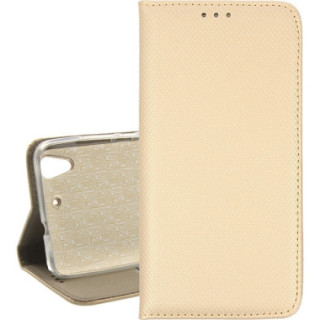 Etui Huawei Y6 II, Book Magnet Złoty - FunnyCase