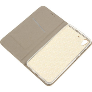 Etui Huawei Y6 II, Book Magnet Złoty - FunnyCase