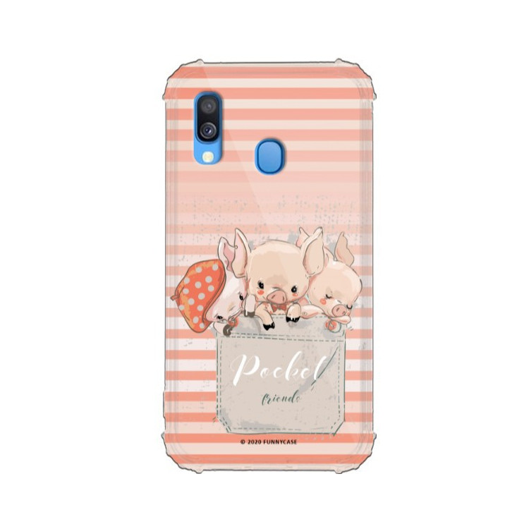 Etui Samsung GALAXY A40, ST_CUTE-POCKET-2020-1-103 Wzory - FunnyCase