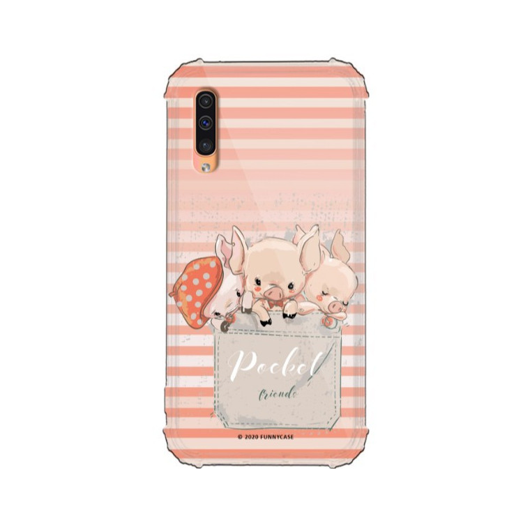 Etui Samsung GALAXY A50 / A30S / A50S, ST_CUTE-POCKET-2020-1-103 Wzory - FunnyCase