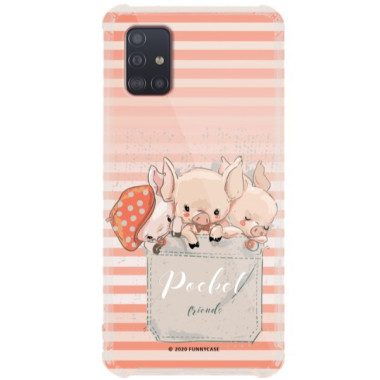 Etui Samsung GALAXY A51, ST_CUTE-POCKET-2020-1-103 Wzory - FunnyCase