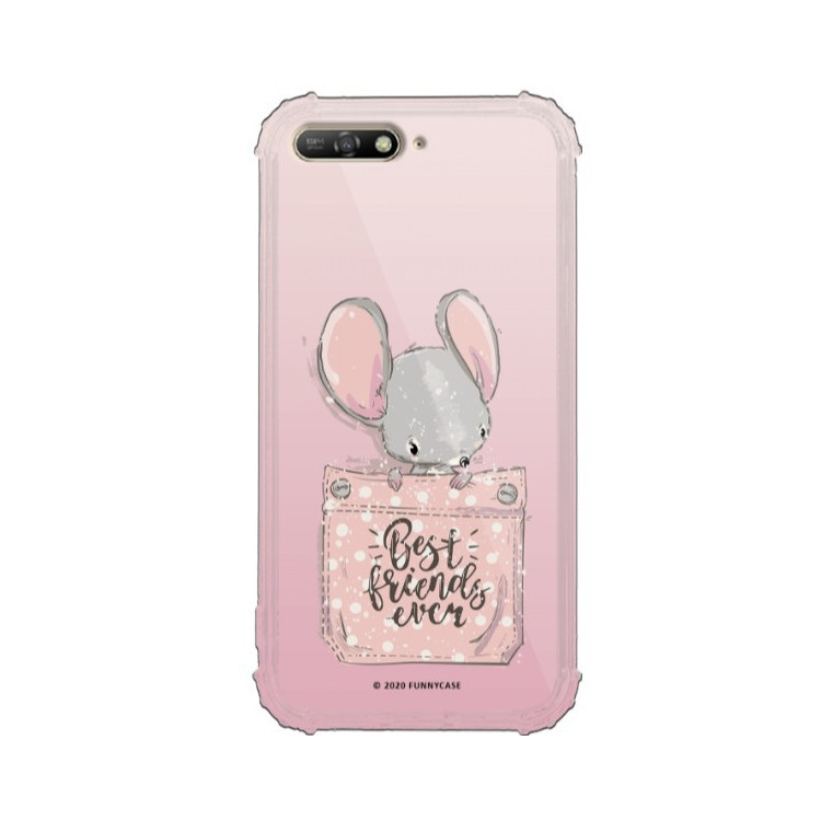 Etui Huawei Y6 2018, ST_CUTE-POCKET-2020-1-104 Wzory - FunnyCase