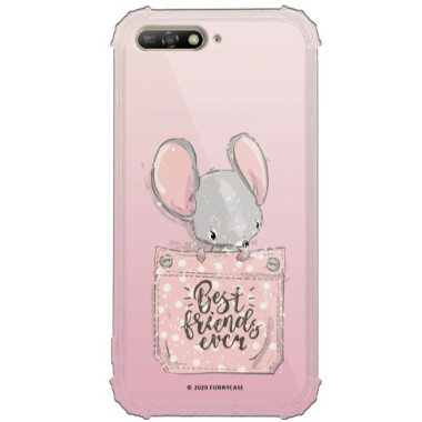 Etui Huawei Y6 2018, ST_CUTE-POCKET-2020-1-104 Wzory - FunnyCase