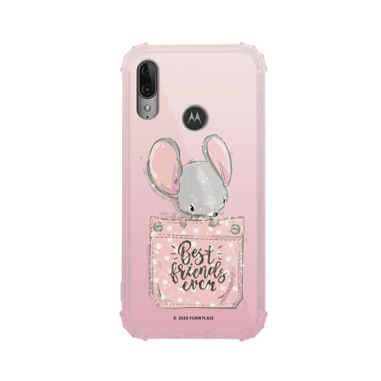 Etui Motorola MOTO E6 PLUS, ST_CUTE-POCKET-2020-1-104 Wzory - FunnyCase