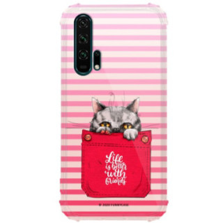 Etui Huawei HONOR 20 PRO, ST_CUTE-POCKET-2020-1-105 Wzory - FunnyCase