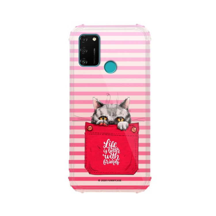 Etui Huawei HONOR 9A / HONOR PLAY 9A, ST_CUTE-POCKET-2020-1-105 Wzory - FunnyCase