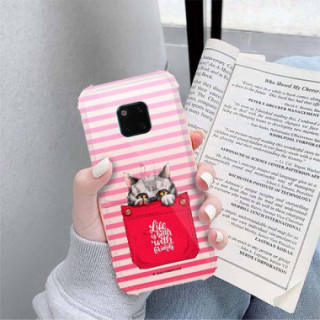 Etui Huawei MATE 20 PRO, ST_CUTE-POCKET-2020-1-105 Wzory - FunnyCase