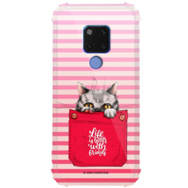 Etui Huawei MATE 20, ST_CUTE-POCKET-2020-1-105 Wzory - FunnyCase