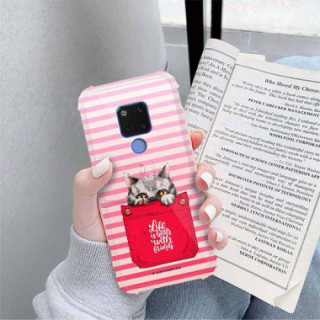 Etui Huawei MATE 20, ST_CUTE-POCKET-2020-1-105 Wzory - FunnyCase