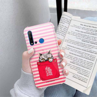 Etui Huawei P20 LITE 2019 / NOVA 5I, ST_CUTE-POCKET-2020-1-105 Wzory - FunnyCase