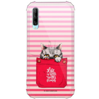 Etui Huawei P SMART PRO 2019 / HONOR Y9S, ST_CUTE-POCKET-2020-1-105 Wzory - FunnyCase