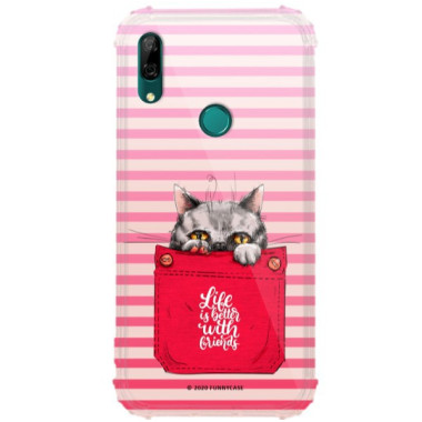 Etui Huawei P SMART Z / Y9 PRIME 2019, ST_CUTE-POCKET-2020-1-105 Wzory - FunnyCase