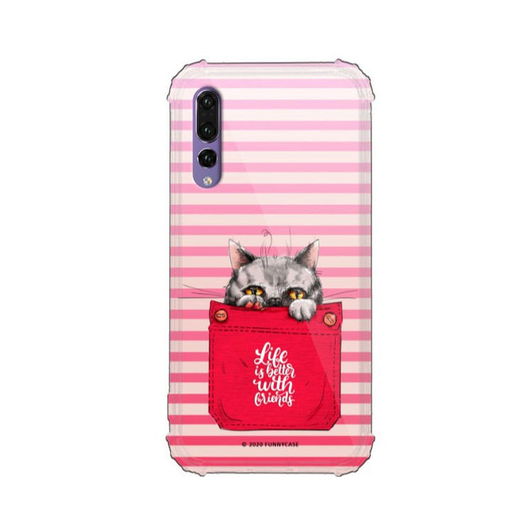 Etui Huawei P20 PRO, ST_CUTE-POCKET-2020-1-105 Wzory - FunnyCase