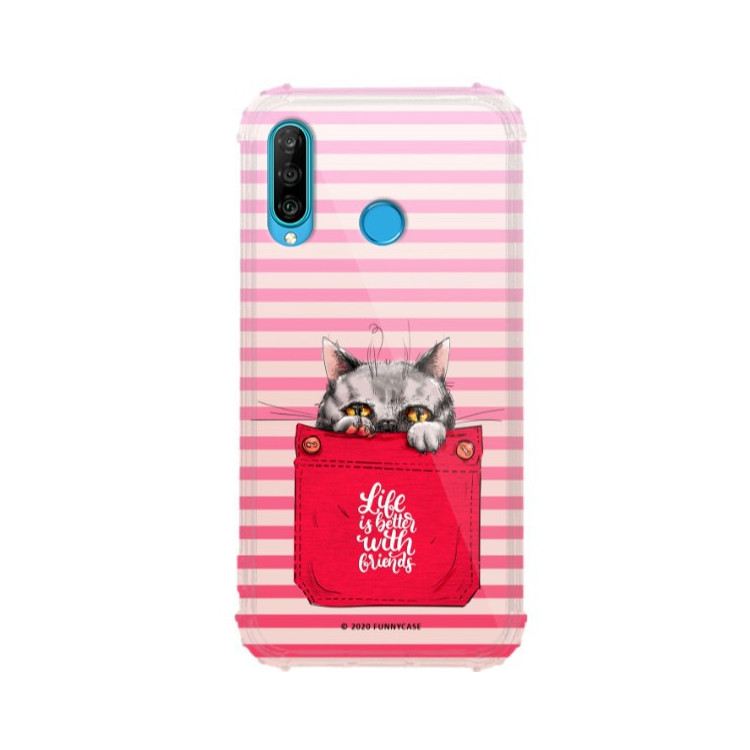 Etui Huawei P30 LITE, ST_CUTE-POCKET-2020-1-105 Wzory - FunnyCase