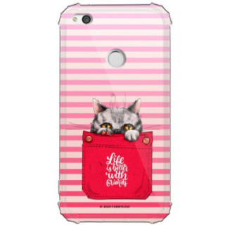 Etui Huawei P8 LITE 2017 / P9 LITE 2017, ST_CUTE-POCKET-2020-1-105 Wzory - FunnyCase