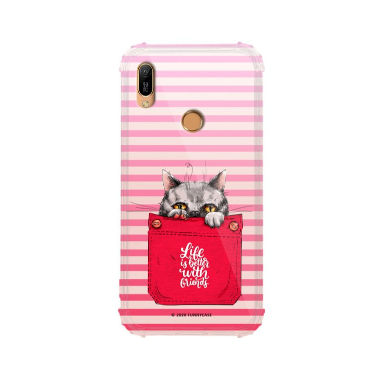 Etui Huawei Y6 PRIME 2019 / Y6S, ST_CUTE-POCKET-2020-1-105 Wzory - FunnyCase