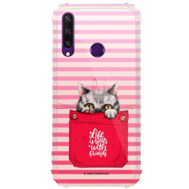 Etui Huawei Y6P, ST_CUTE-POCKET-2020-1-105 Wzory - FunnyCase