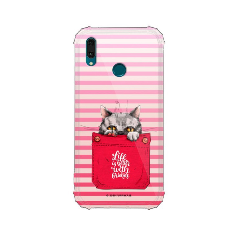 Etui Huawei Y9 2019, ST_CUTE-POCKET-2020-1-105 Wzory - FunnyCase