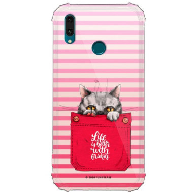 Etui Huawei Y9 2019, ST_CUTE-POCKET-2020-1-105 Wzory - FunnyCase