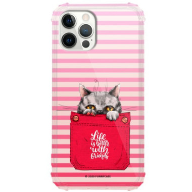 Etui Apple IPHONE 12 / 12 PRO, ST_CUTE-POCKET-2020-1-105 Wzory - FunnyCase