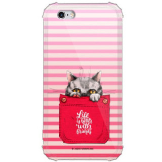 Etui Apple IPHONE 6 / 6S, ST_CUTE-POCKET-2020-1-105 Wzory - FunnyCase