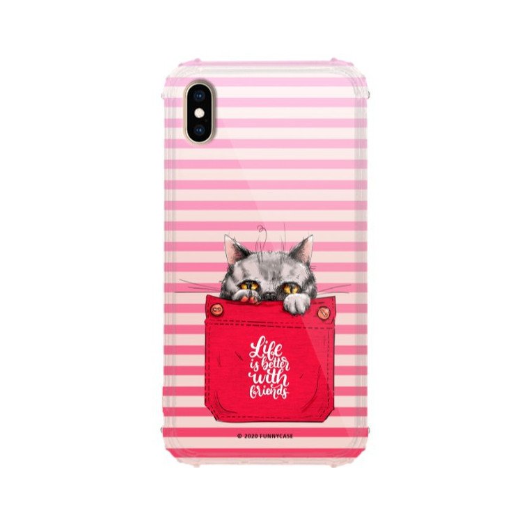 Etui Apple IPHONE XS MAX, ST_CUTE-POCKET-2020-1-105 Wzory - FunnyCase