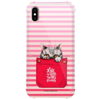 Etui Apple IPHONE XS MAX, ST_CUTE-POCKET-2020-1-105 Wzory - FunnyCase