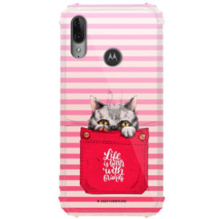 Etui Motorola MOTO E6 PLUS, ST_CUTE-POCKET-2020-1-105 Wzory - FunnyCase