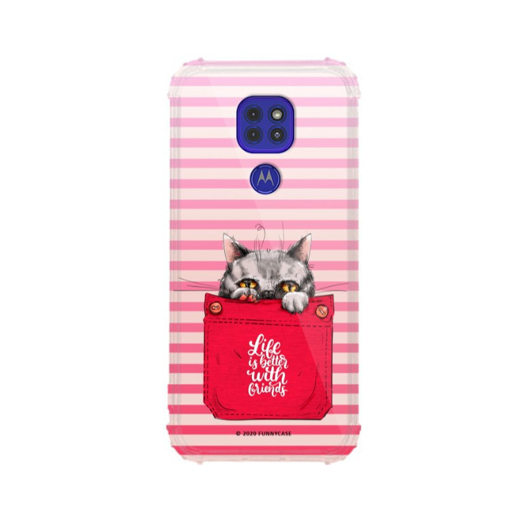 Etui Motorola MOTO G9 / G9 PLAY, ST_CUTE-POCKET-2020-1-105 Wzory - FunnyCase