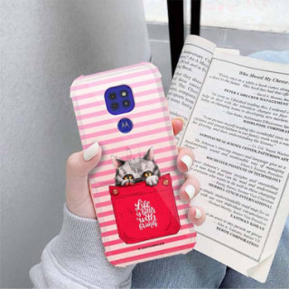 Etui Motorola MOTO G9 / G9 PLAY, ST_CUTE-POCKET-2020-1-105 Wzory - FunnyCase