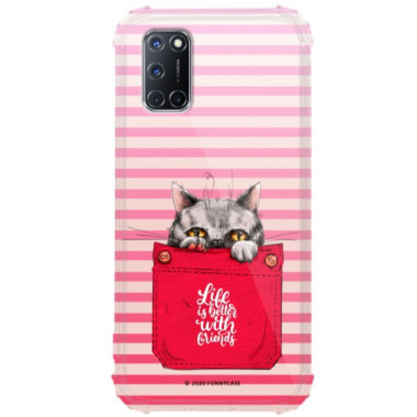 Etui Oppo A52 / A72 / A92, ST_CUTE-POCKET-2020-1-105 Wzory - FunnyCase