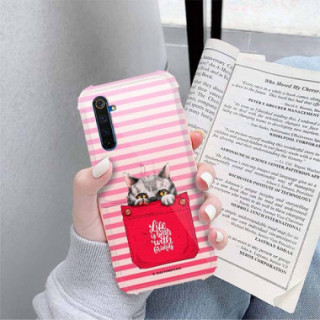 Etui Realme 6 PRO, ST_CUTE-POCKET-2020-1-105 Wzory - FunnyCase