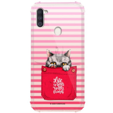 Etui Samsung GALAXY A11, ST_CUTE-POCKET-2020-1-105 Wzory - FunnyCase