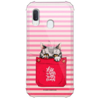 Etui Samsung GALAXY A20E, ST_CUTE-POCKET-2020-1-105 Wzory - FunnyCase