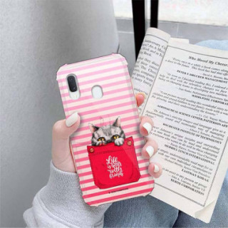 Etui Samsung GALAXY A20E, ST_CUTE-POCKET-2020-1-105 Wzory - FunnyCase