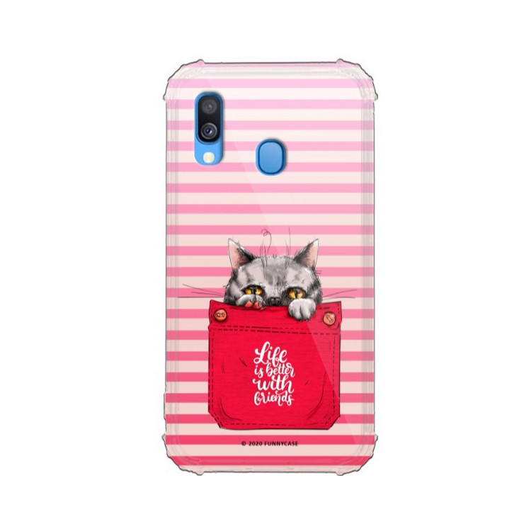 Etui Samsung GALAXY A40, ST_CUTE-POCKET-2020-1-105 Wzory - FunnyCase