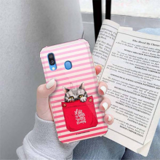 Etui Samsung GALAXY A40, ST_CUTE-POCKET-2020-1-105 Wzory - FunnyCase