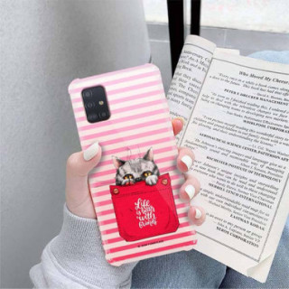 Etui Samsung GALAXY A51, ST_CUTE-POCKET-2020-1-105 Wzory - FunnyCase