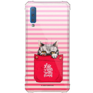 Etui Samsung GALAXY A7 2018, ST_CUTE-POCKET-2020-1-105 Wzory - FunnyCase