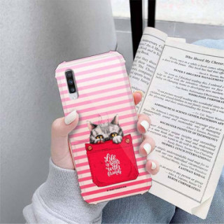 Etui Samsung GALAXY A70, ST_CUTE-POCKET-2020-1-105 Wzory - FunnyCase