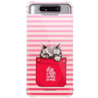 Etui Samsung GALAXY A80, ST_CUTE-POCKET-2020-1-105 Wzory - FunnyCase