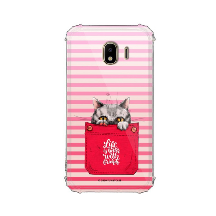 Etui Samsung GALAXY J4 2018, ST_CUTE-POCKET-2020-1-105 Wzory - FunnyCase