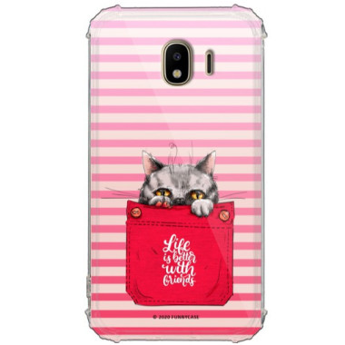 Etui Samsung GALAXY J4 2018, ST_CUTE-POCKET-2020-1-105 Wzory - FunnyCase