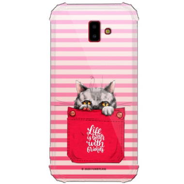 Etui Samsung GALAXY J6 PLUS 2018, ST_CUTE-POCKET-2020-1-105 Wzory - FunnyCase