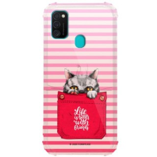 Etui Samsung GALAXY M21, ST_CUTE-POCKET-2020-1-105 Wzory - FunnyCase