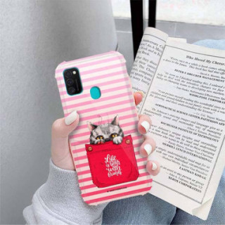 Etui Samsung GALAXY M21, ST_CUTE-POCKET-2020-1-105 Wzory - FunnyCase