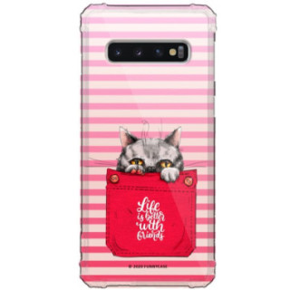 Etui Samsung GALAXY S10, ST_CUTE-POCKET-2020-1-105 Wzory - FunnyCase