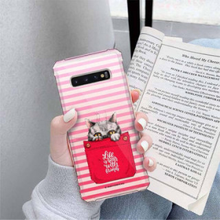 Etui Samsung GALAXY S10 PLUS, ST_CUTE-POCKET-2020-1-105 Wzory - FunnyCase