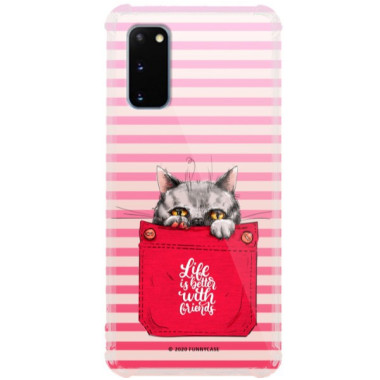 Etui Samsung GALAXY S20, ST_CUTE-POCKET-2020-1-105 Wzory - FunnyCase